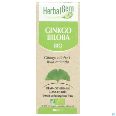 HERBALGEM MACER MER BIO GINKGO30ML