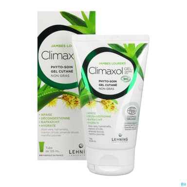 Climaxol Gel Fraicheur Jambes Legeres Bio 125ml