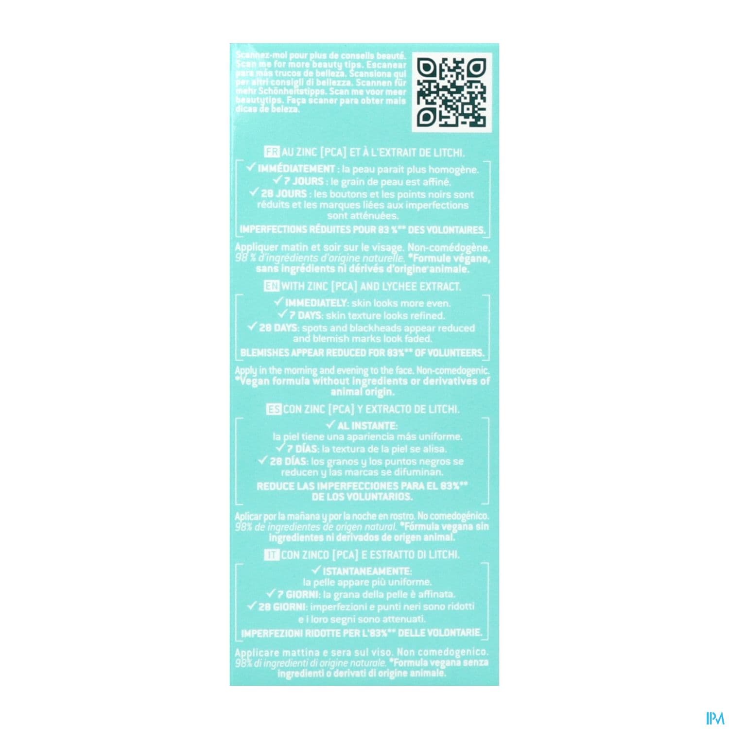 NUXE ZINC POWER SERUM 30ML