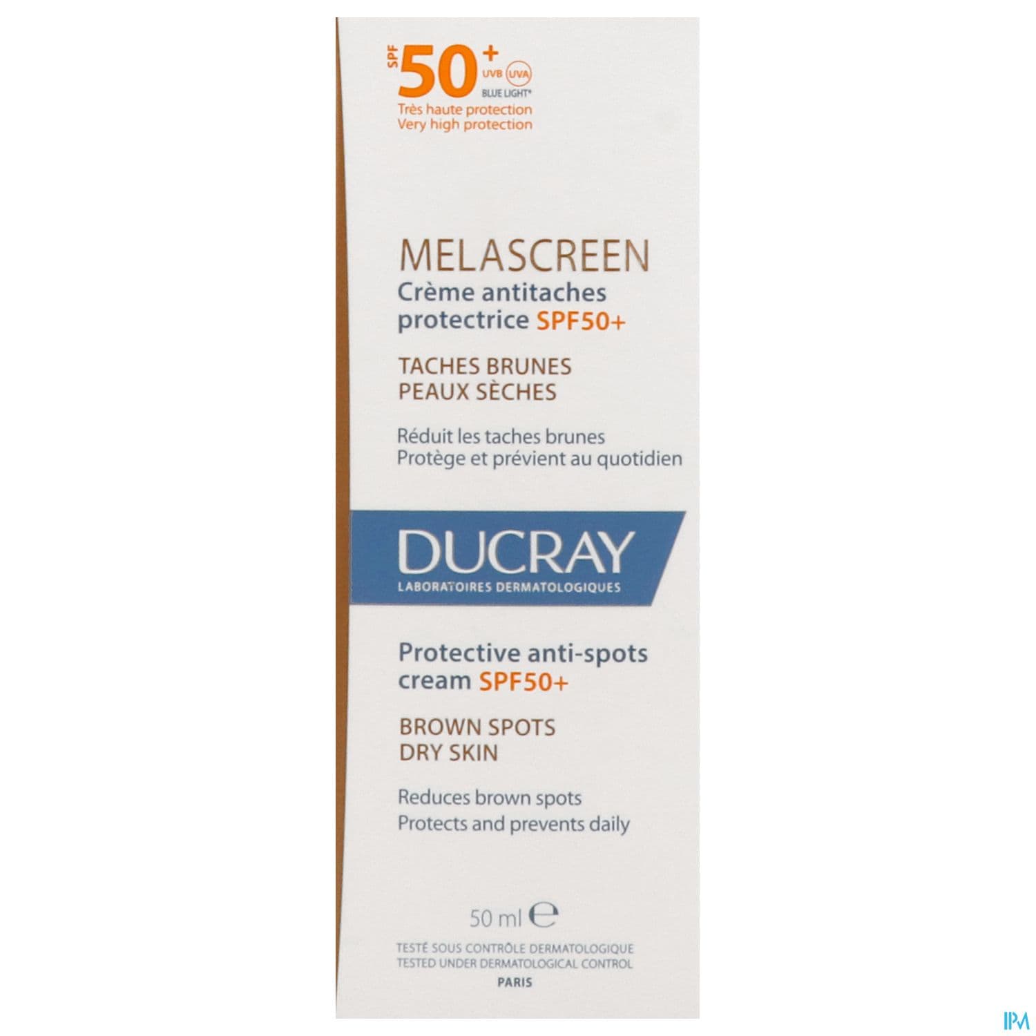 Ducray Melascreen Uv Creme Antitaches Spf50+ 50ml
