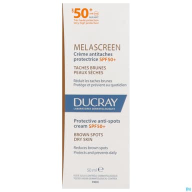 Ducray Melascreen Uv Creme Antitaches Spf50+ 50ml