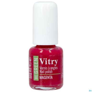 VITRY VERNIS BE GREEN MAGENTA