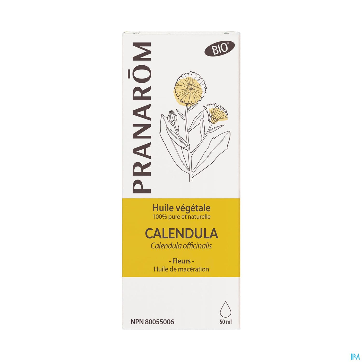 Pranarom Huile Vegetale Bio Calendula 50ml