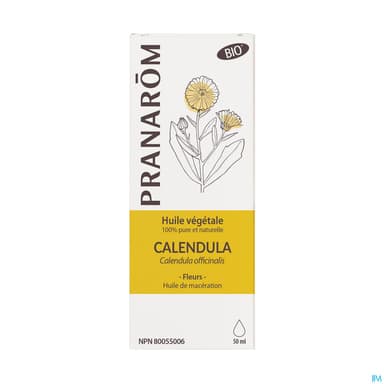 Pranarom Huile Vegetale Bio Calendula 50ml
