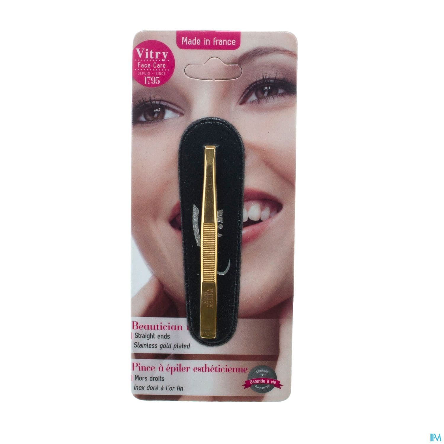 Vitry Prestige Pince A Epiler Mors Droit Inox