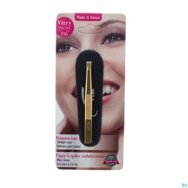 Vitry Prestige Pince A Epiler Mors Droit Inox