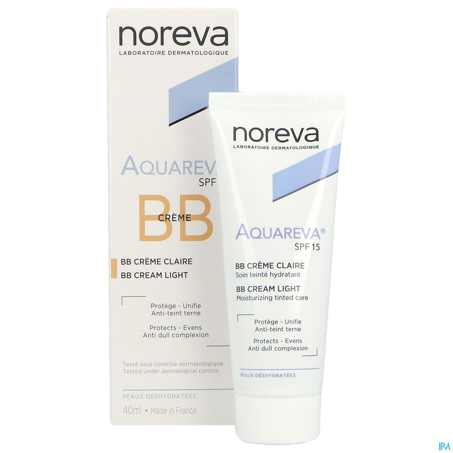 AQUAREVA BB CR TEINT CLAIR 40ML