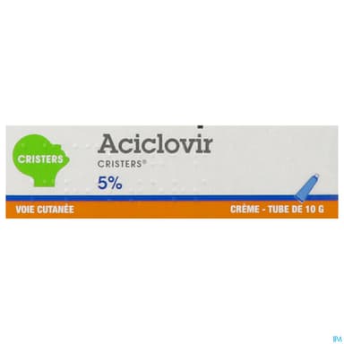 Aciclovir Cristers 5% Creme 10g