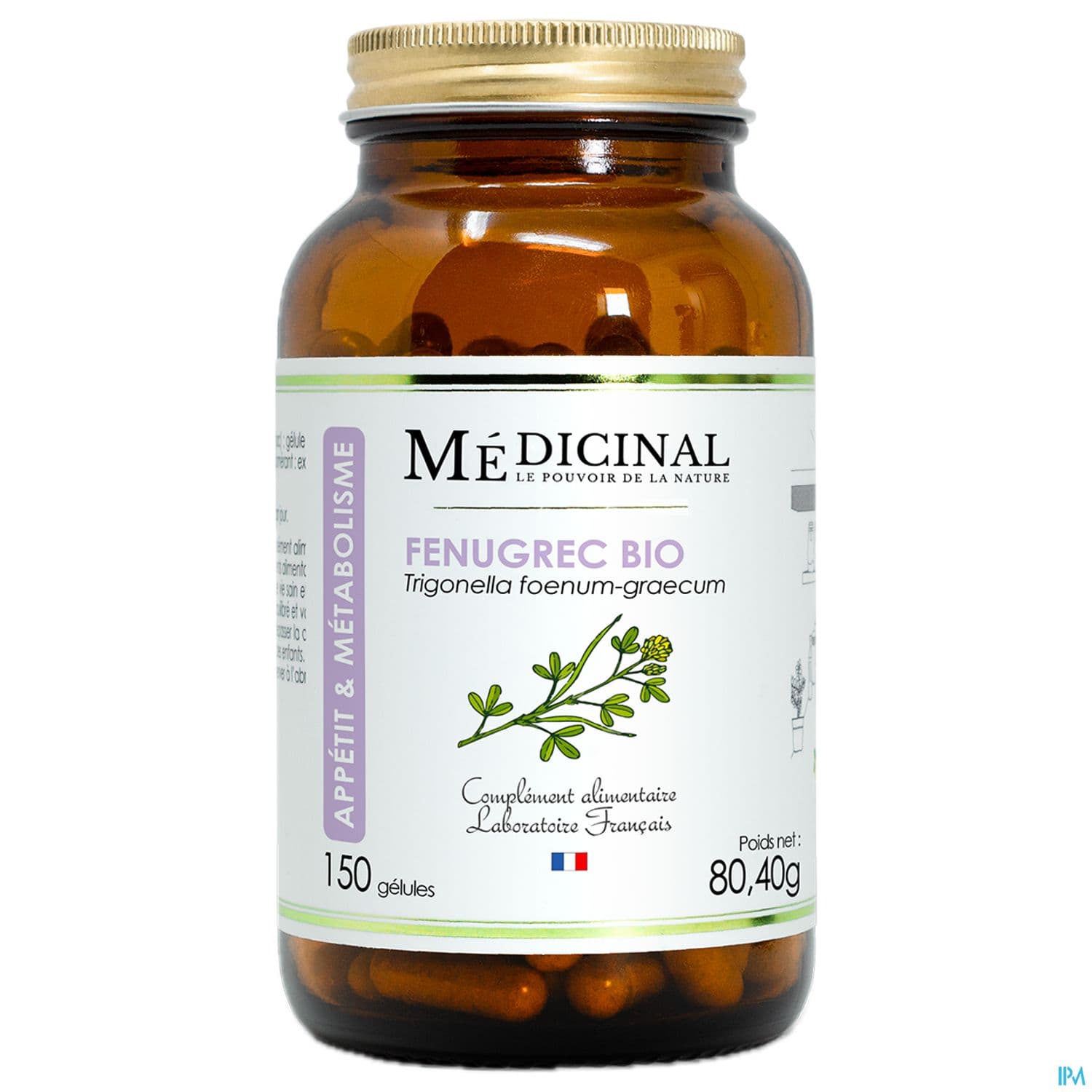 Medicinal Fenugrec Bio Gelule 150