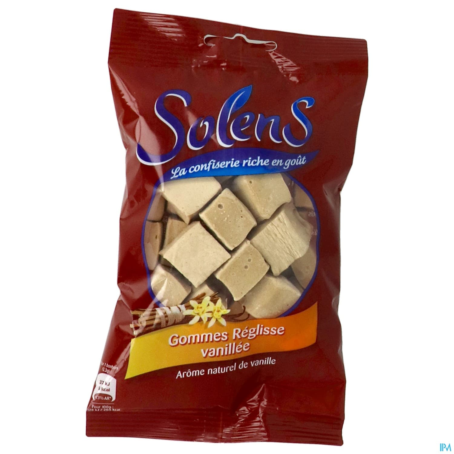 Solens Gommes Reglisse Vanillee 100g