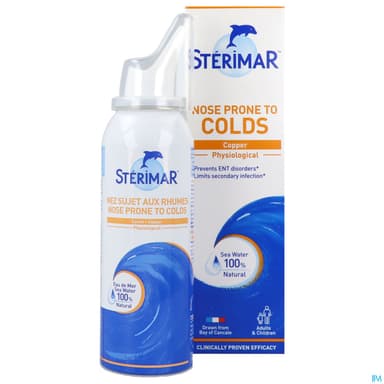 Sterimar Cuivre Nez Sujet Infection 100ml