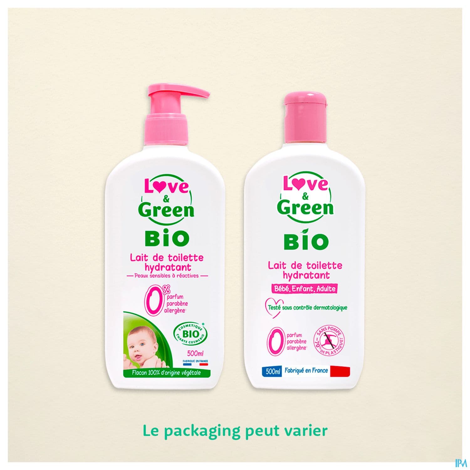 LOVE&GREEN LAIT TOILET BIO 500ML