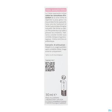 WELEDA CR APAISANTE INTIME 30ML