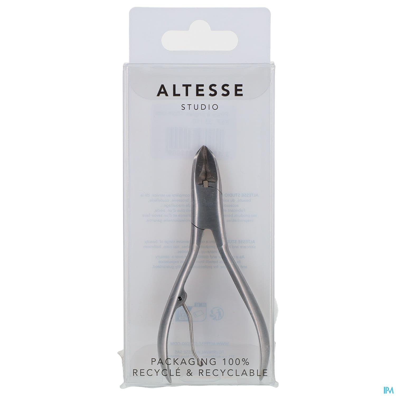 ALTESSE PINC/ONGL 10CM INOX 33110