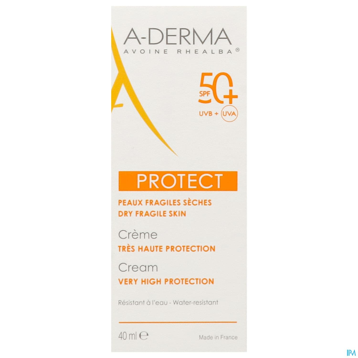 A-DERMA PROTECT CREME 50+ 40ML