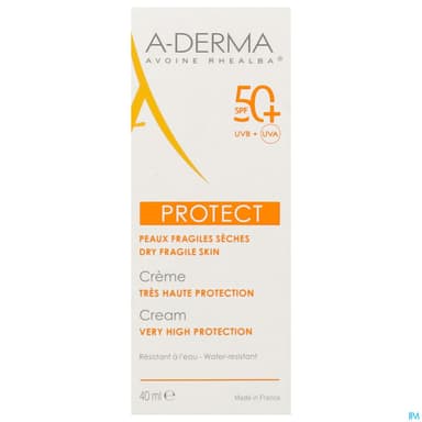 A-DERMA PROTECT CREME 50+ 40ML
