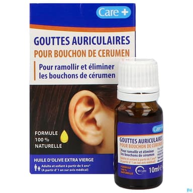 CARE+ SOL BOUCHON OREILLE 10ML