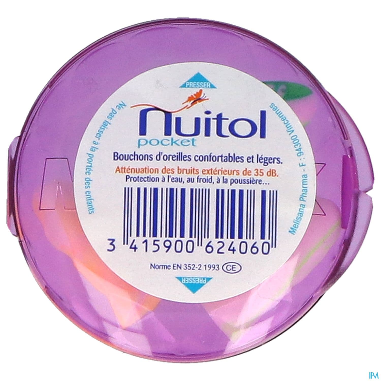 Nuitol Bouchon Oreille Pocket X4