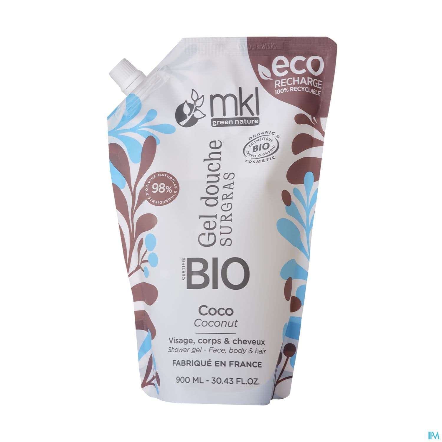 MKL GEL DCH COCO BIO 900ML