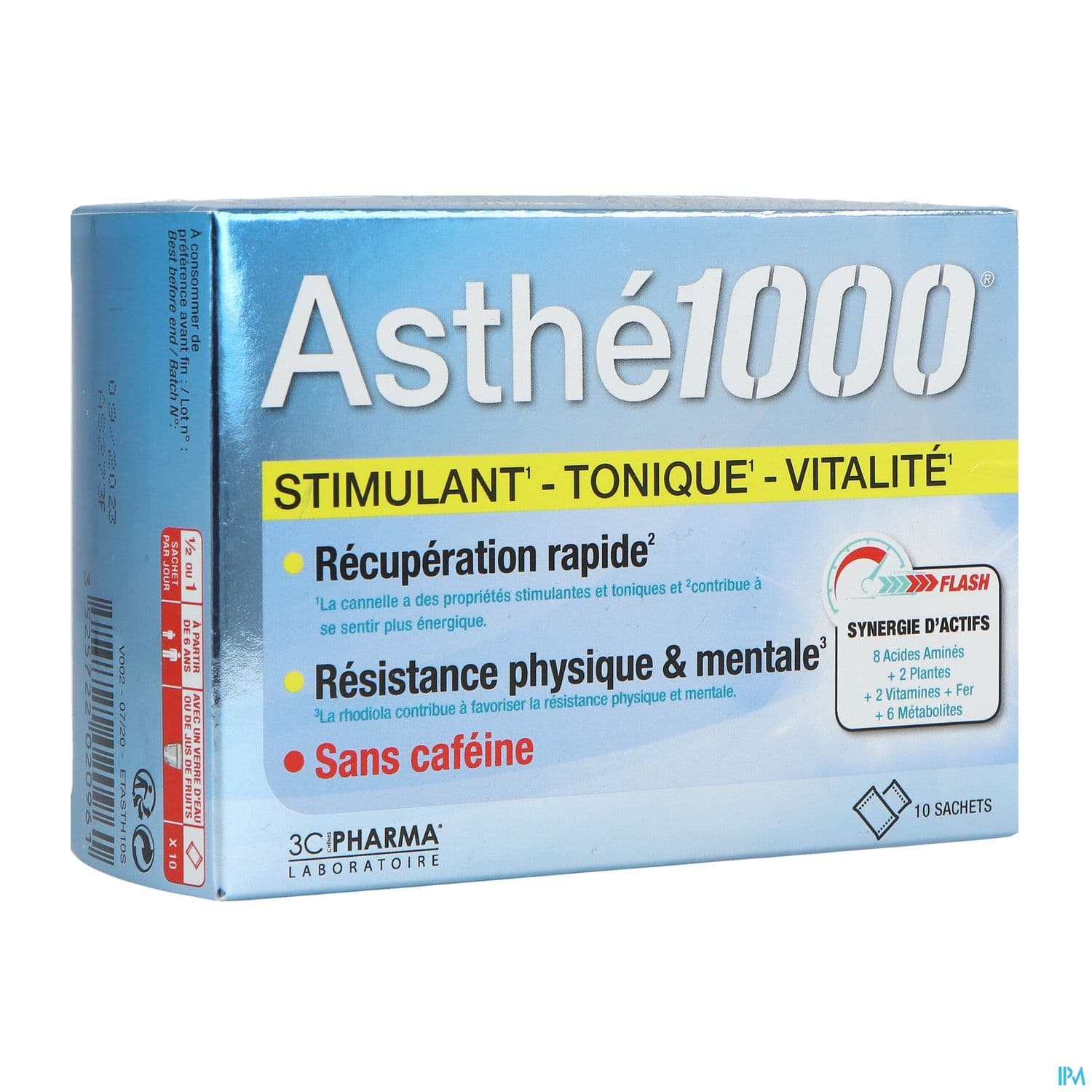 3c Pharma Asthe1000 Sachet 10