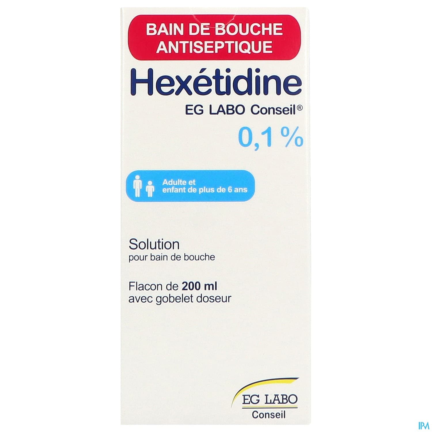 HEXETIDINE 0,1% EG CONS FL 200ML