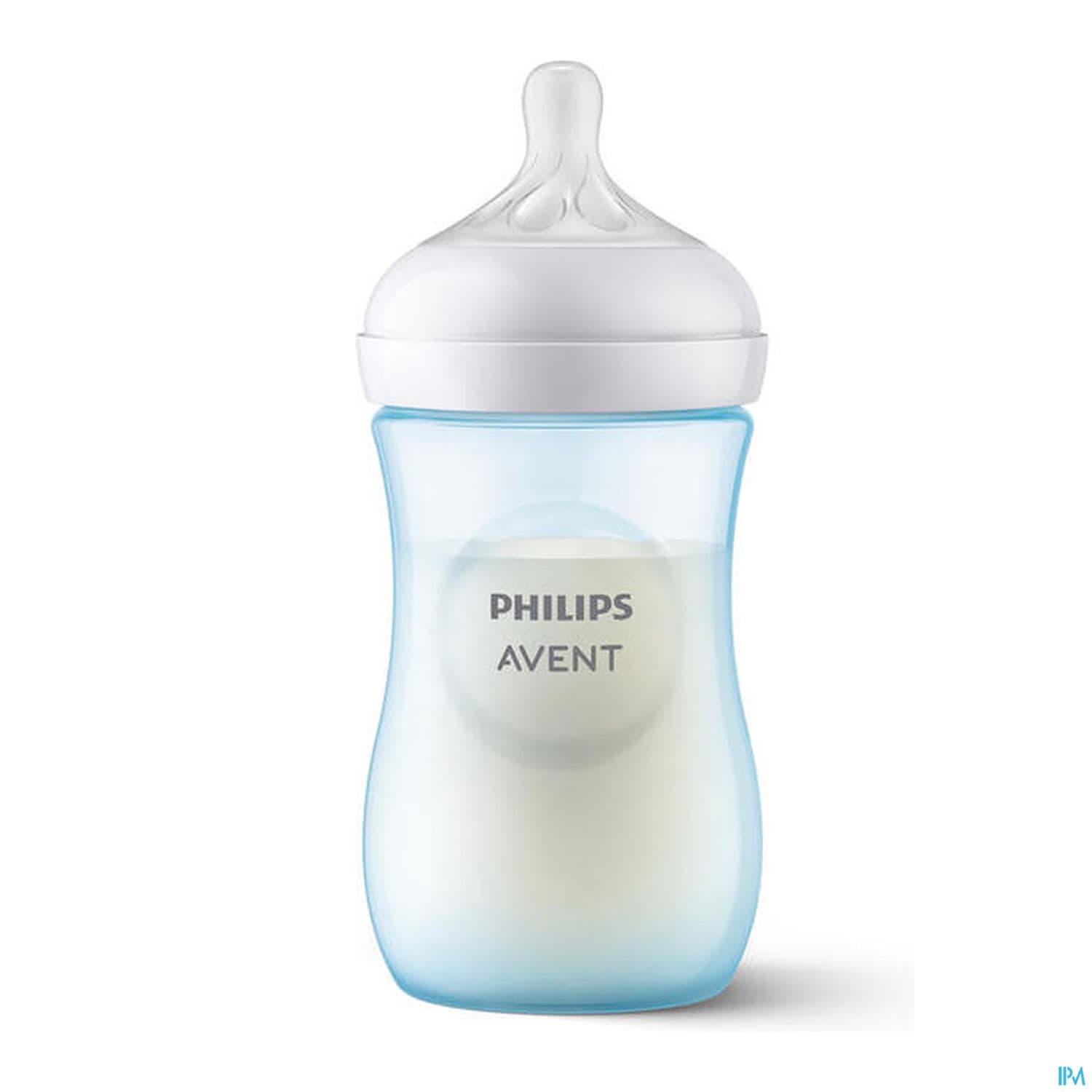 BIB AVENT NAT RESPONSE 260ML BLEU