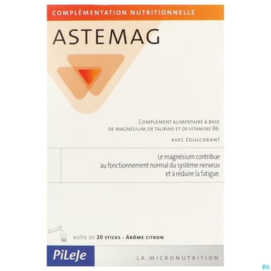 ASTEMAG COMPL ALIM STICK4,1G 20