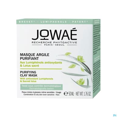 JOWAE MASQ ARGILE PURIFANT 50ML