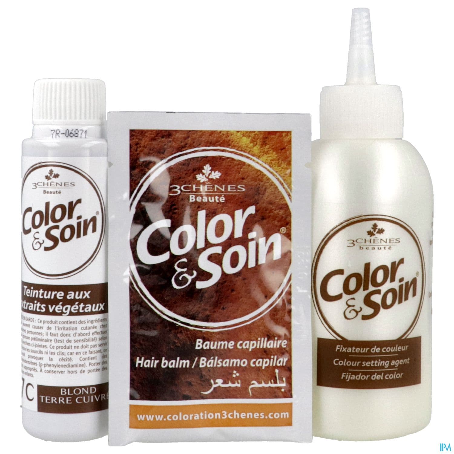 3 CHENES COLOR/SOIN BL TERR CUIV7C