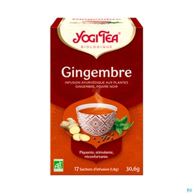 Yogi Tea Gingembre Bio Infusette 2g 17