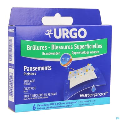URGO BRULURE WATERPROOF PM 6