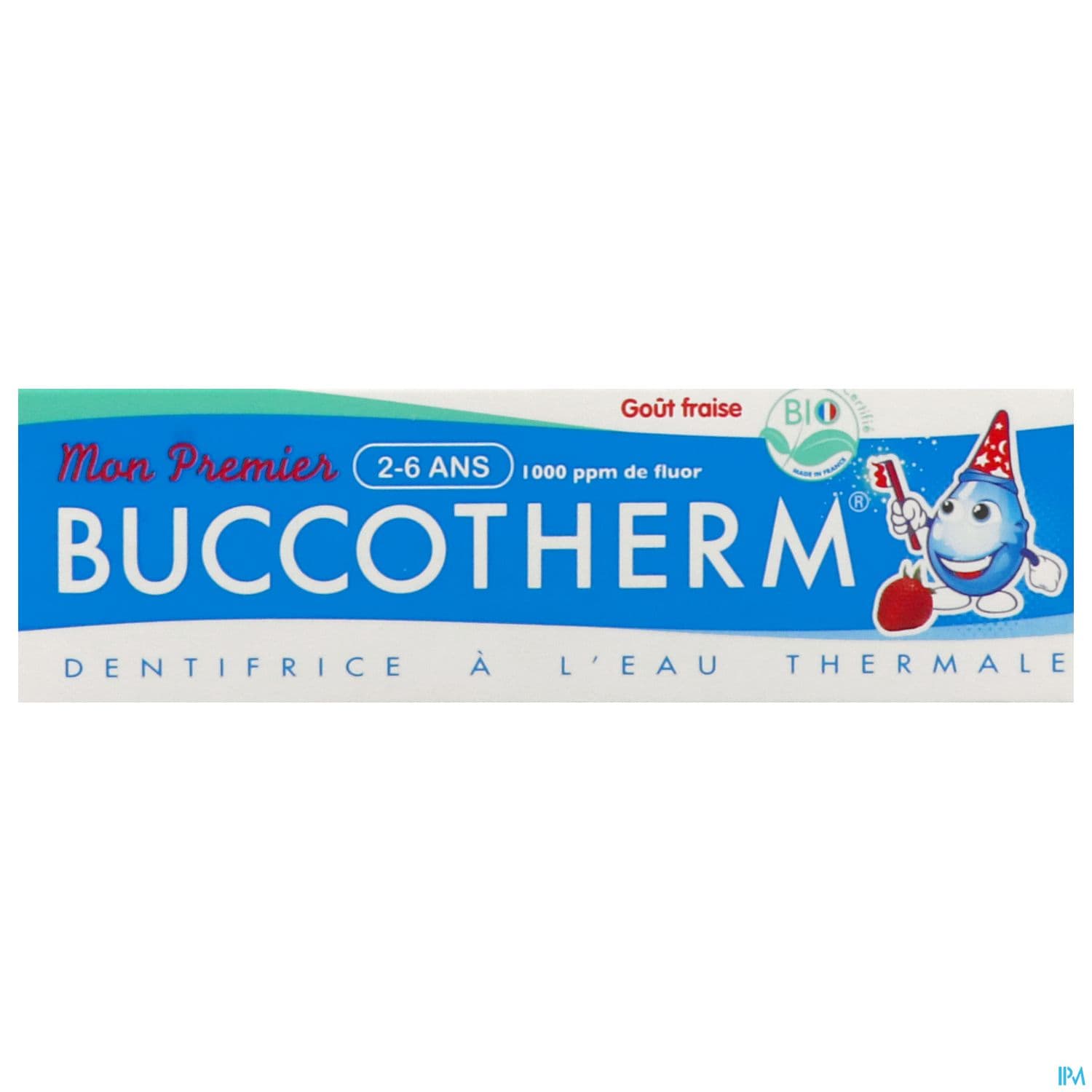 Buccotherm 2/6ans Dentifrice Fraise Bio 50ml