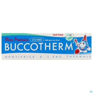 Buccotherm 2/6ans Dentifrice Fraise Bio 50ml