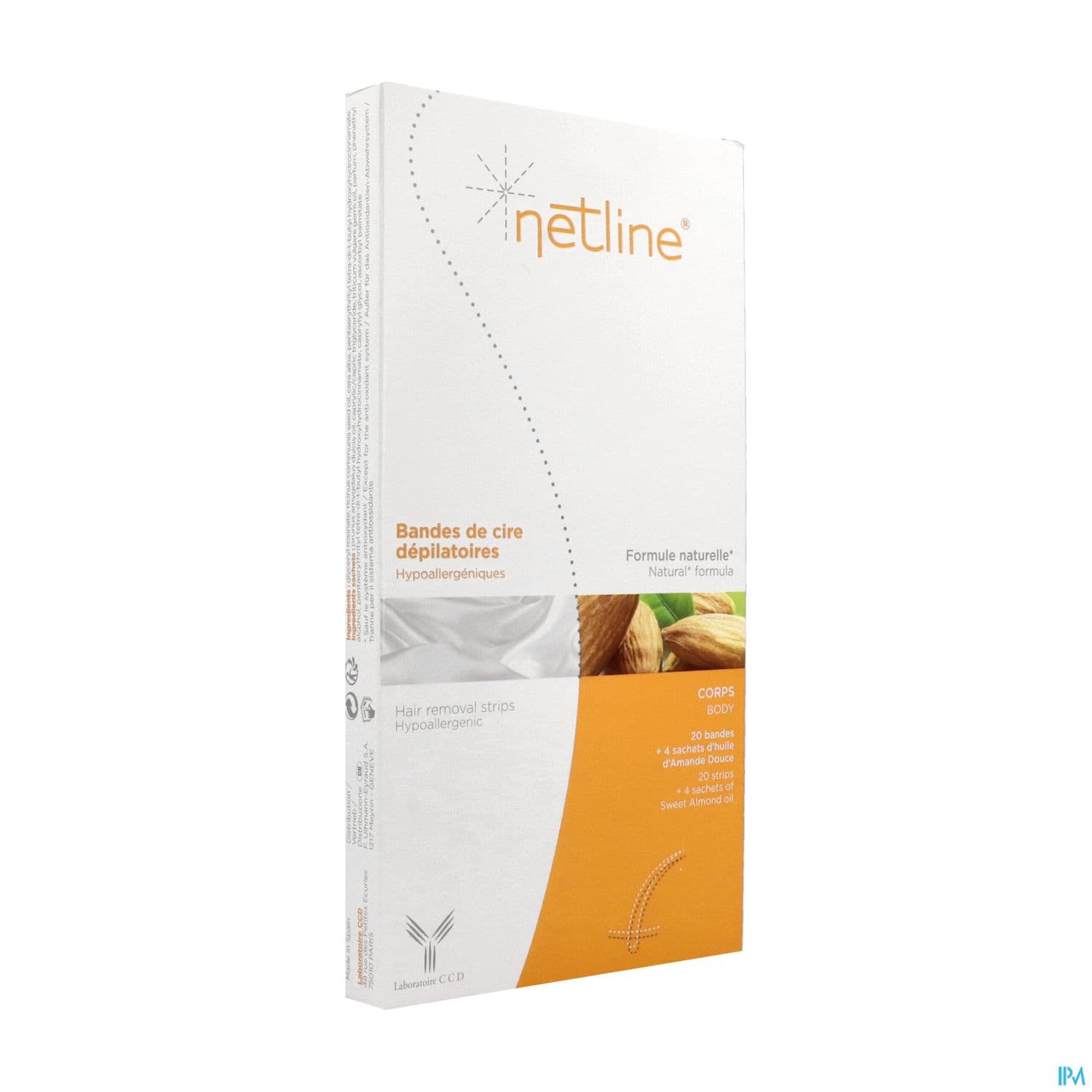 NETLINE BDE DEPIL HYPOAL CORPS 20