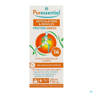 Puressentiel Friction Articulations Muscles Arnica Aux 14 He 200ml