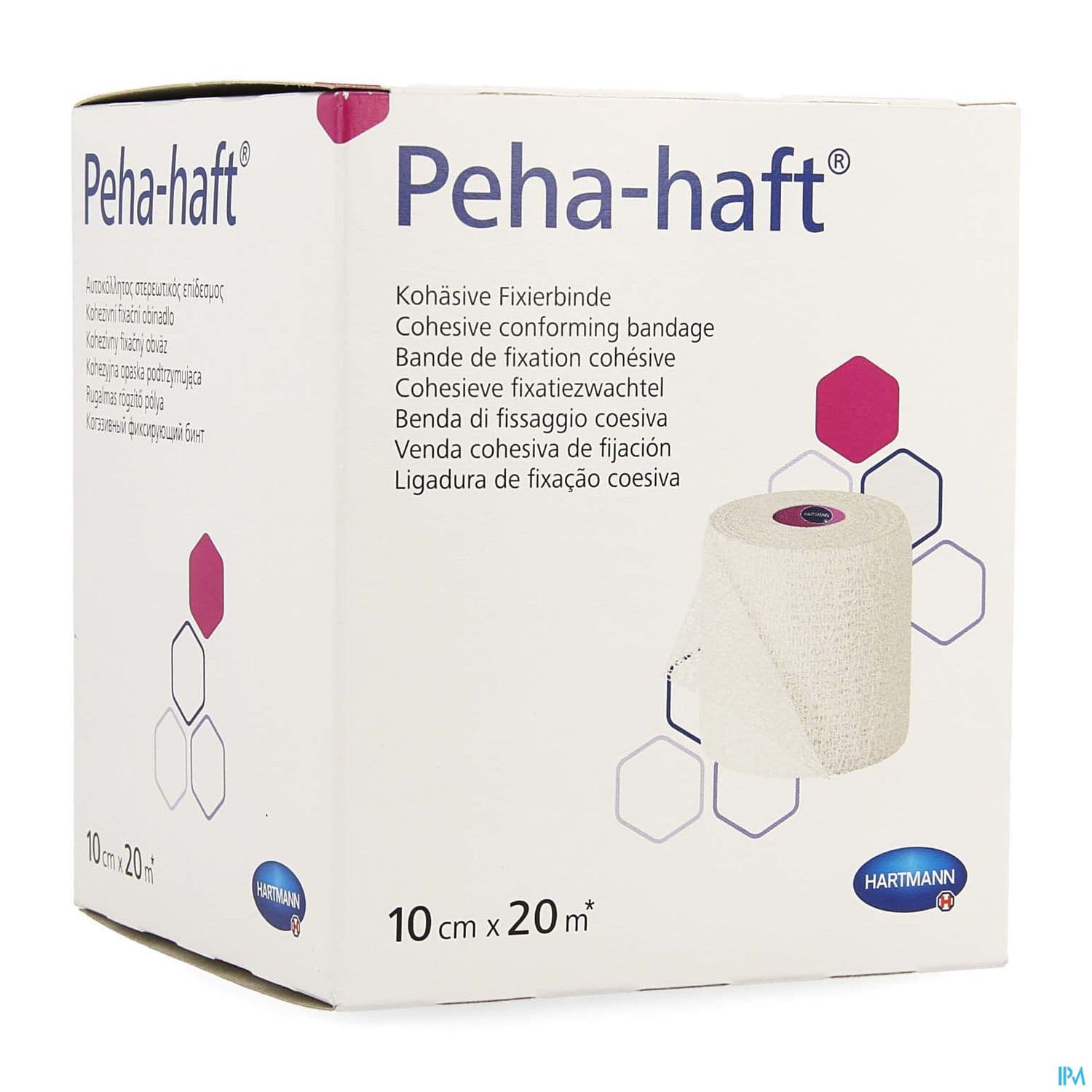 BANDE PEHA HAFT LATEX FREE10CMX20M
