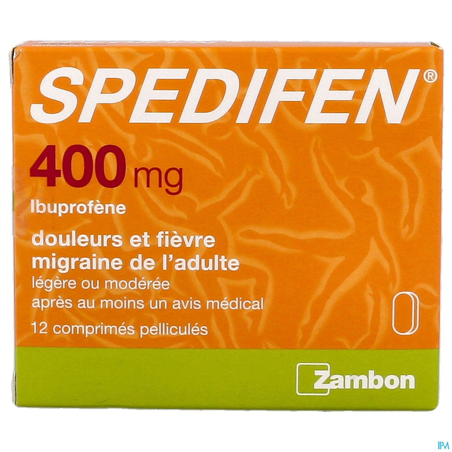 Spedifen 400mg Comprime 12