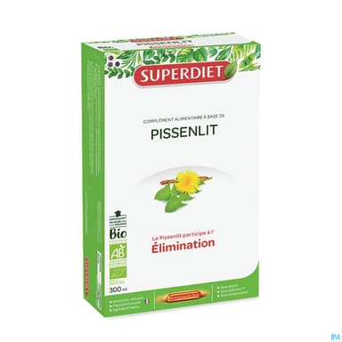 SUPERDIET PISSENLIT BIO AMP20