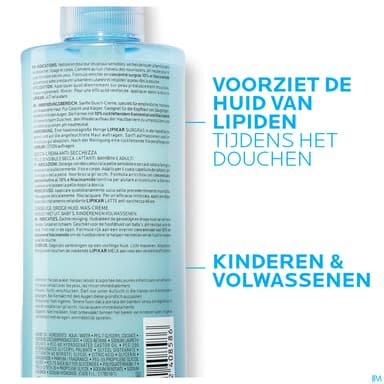 LIPIKAR SURGRAS LIQ TOIL 400ML