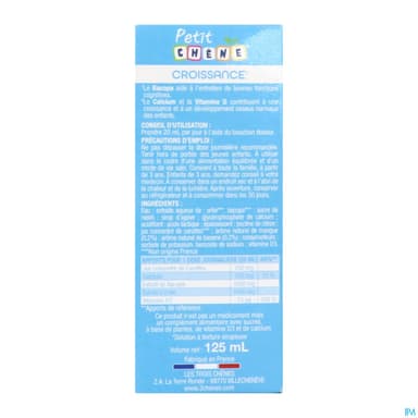 Petit Chene Croissance 125ml