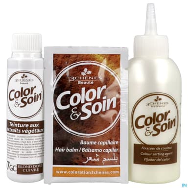 3 CHENES COLOR/SOIN BL DOR CUIV7GC