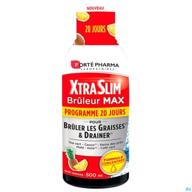 XTRA SLIM BRULEUR MAX SOL BUV500ML