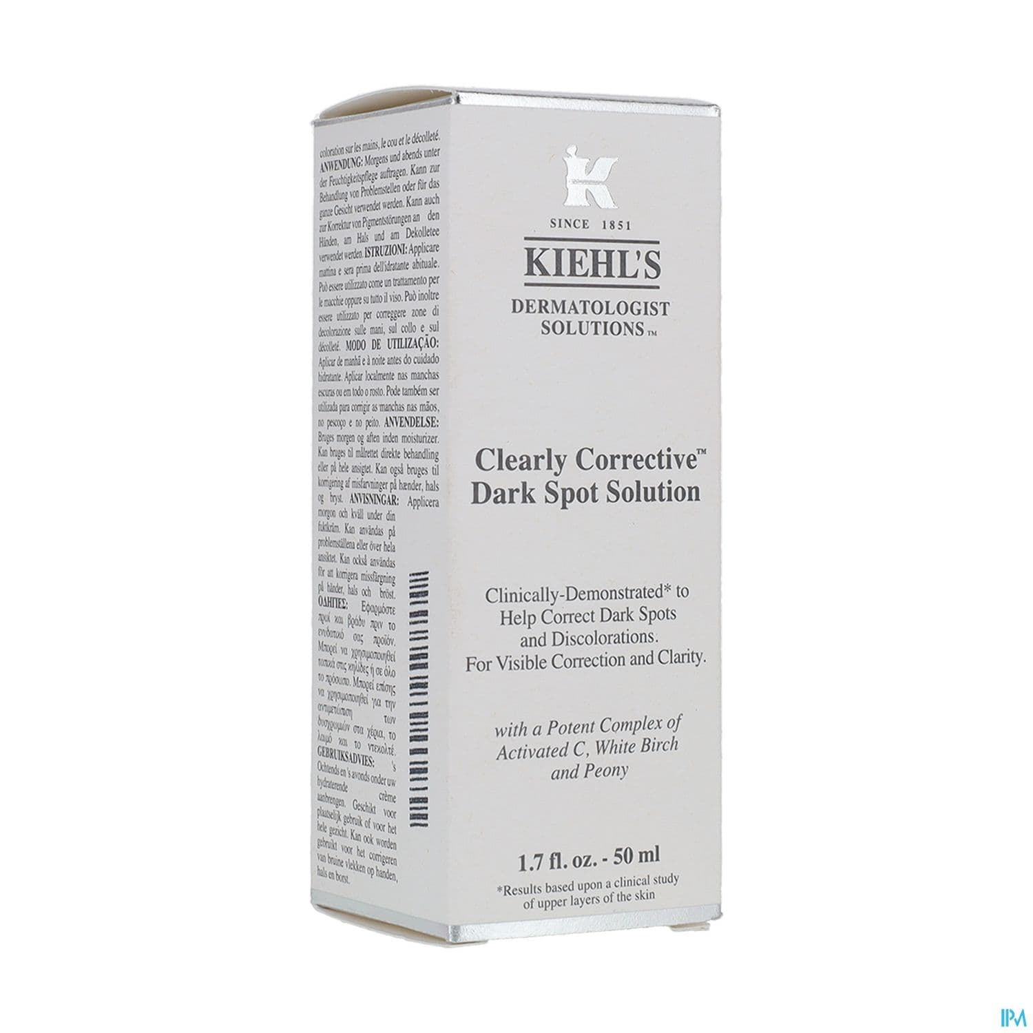 KIEHLS CLEARLY COR SER A/TACH 50ML