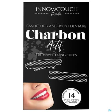 Innovatouch Cosmetic Bande Blanchiment Dentaire Charbon