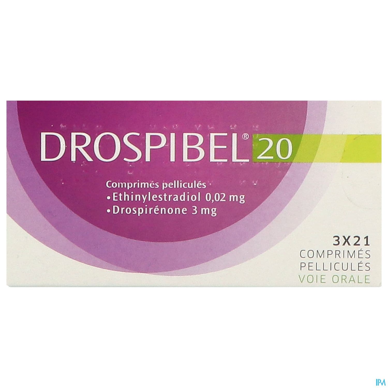 Drospibel 20mcg/3mg Comprime 21 X3