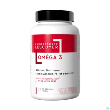 OMEGA 3 LESCUYER CAPS 60