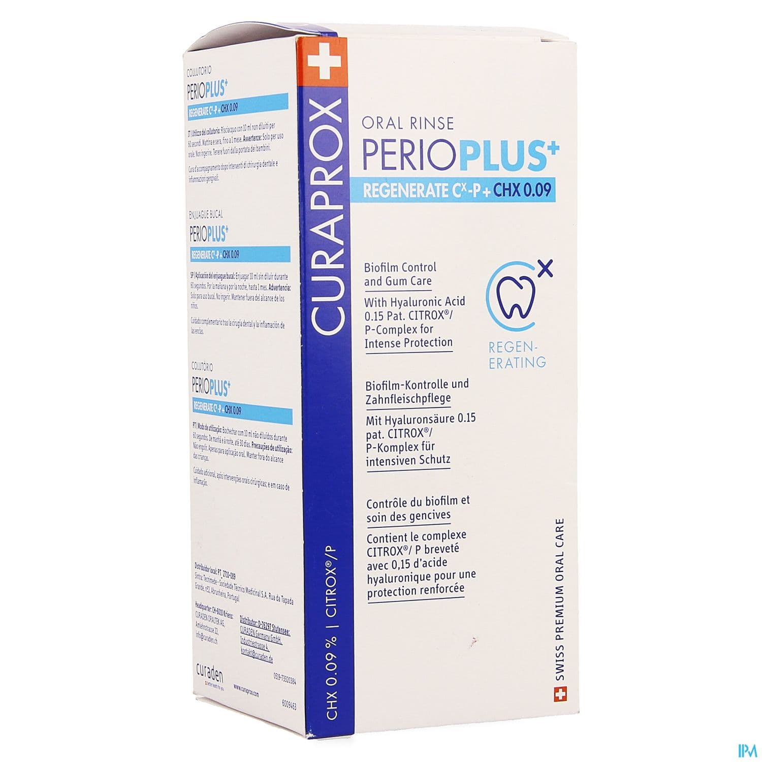 Perio Plus+ Regenerate Bain De Bouche 200ml