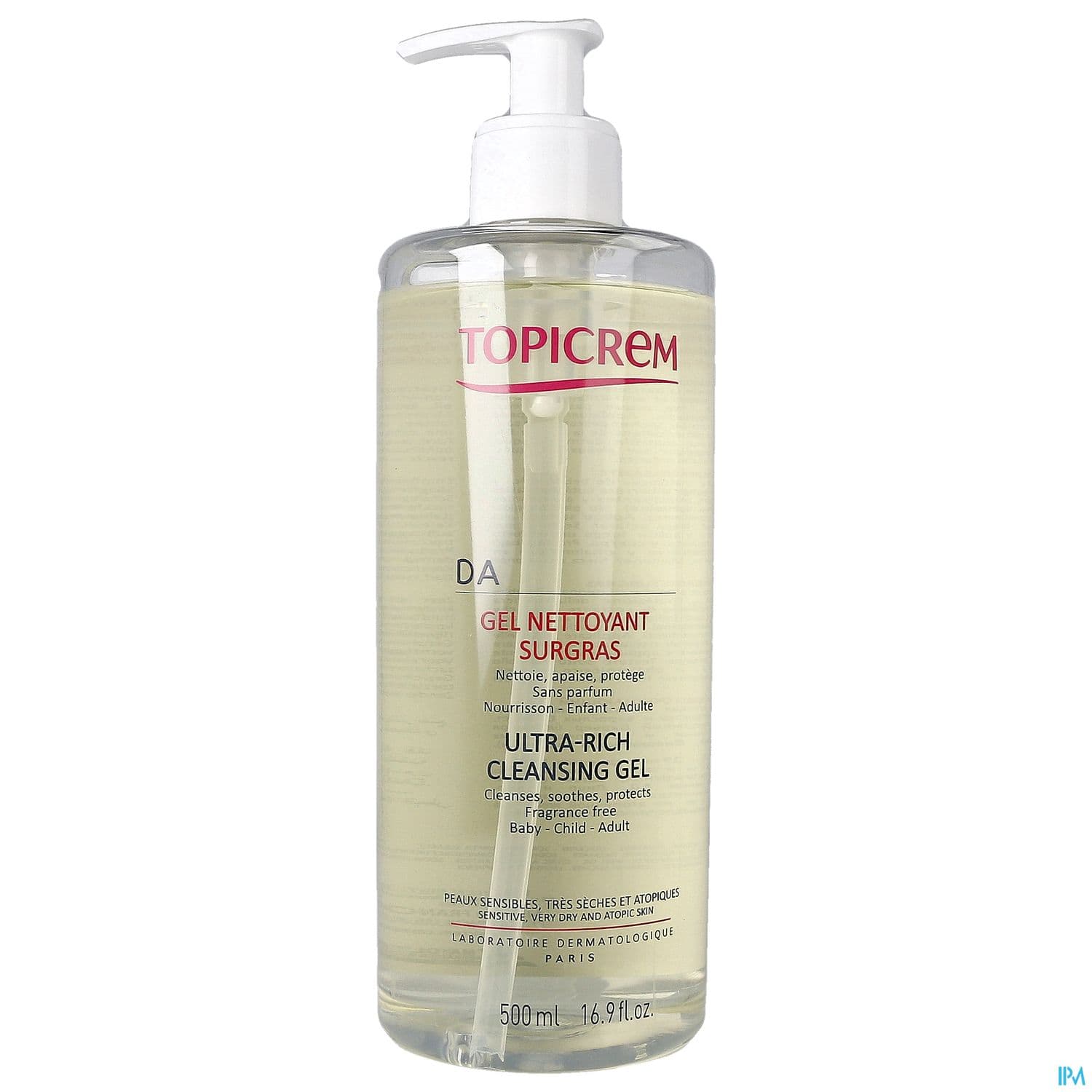 TOPICREM DA PROT GEL NETT SUR500ML