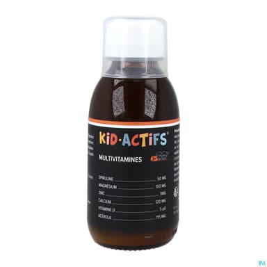 Synactifs Kidactifs Multivitamines Solution Buvable 125ml