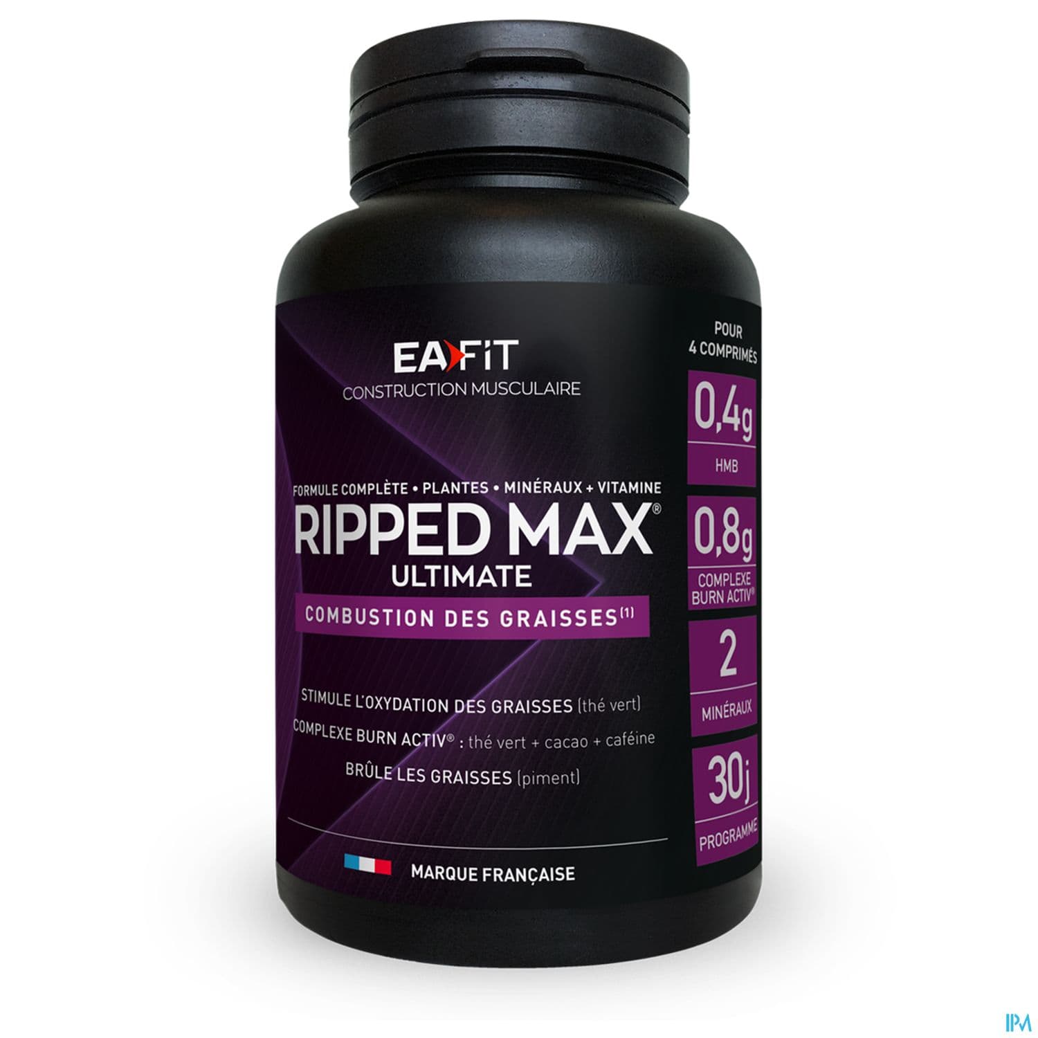 Eafit Ripped Max Ultimate Sechage Global Comprime 120